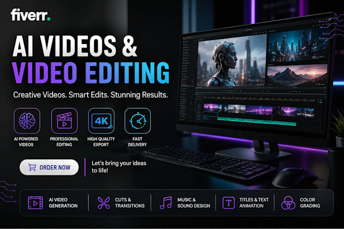 create a professional ai generated videos