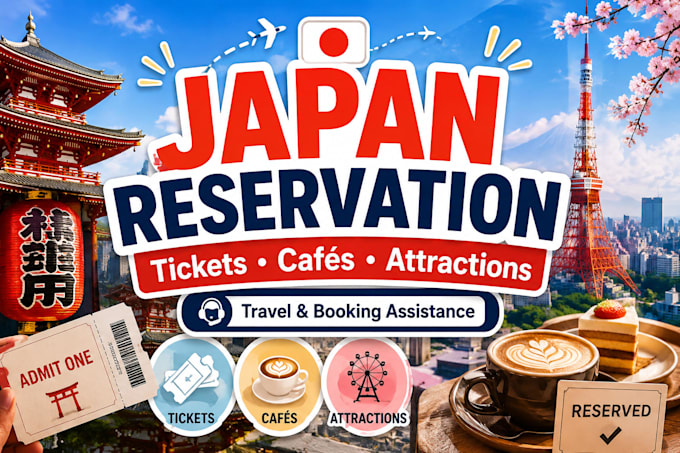 help with japan travel planning and reservation assistance