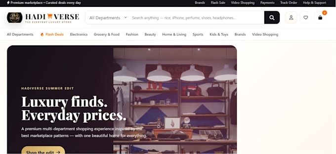 create a responsive HTML CSS website