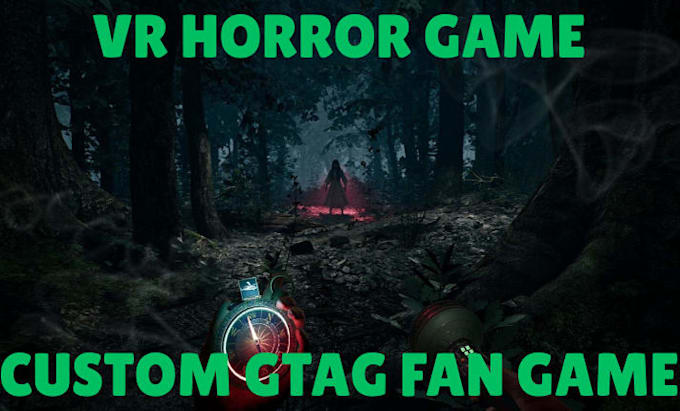 create a custom gorilla tag horror fan game in unity for VR