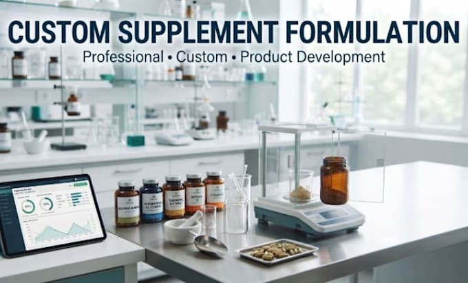 create a professional food and medicine supplement formulation