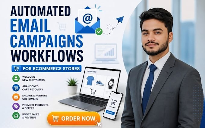 creat automated email campaigns workflows for ecommerce stores