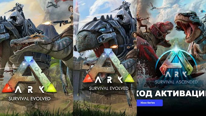 create a ark survival ascended creature mod, and full server