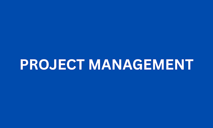 project management for your project