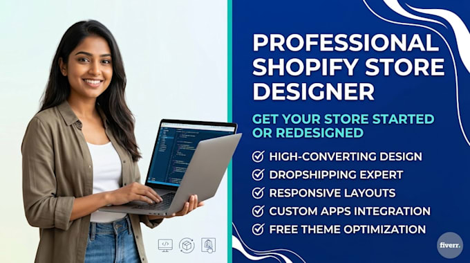 design a modern shopify store website for your brand