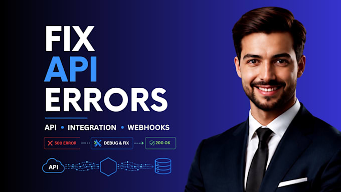fix API errors, broken integrations, authentication and API bugs