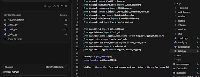 create a custom python script for your task