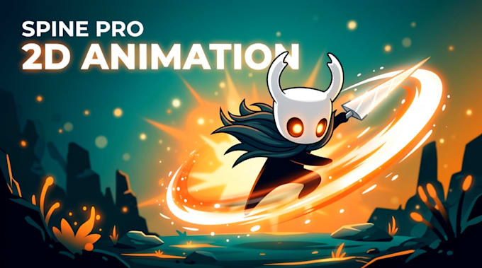 create spine 2d animations for game characters