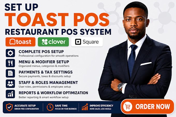 set up toast pos restaurant pos system clover square pos