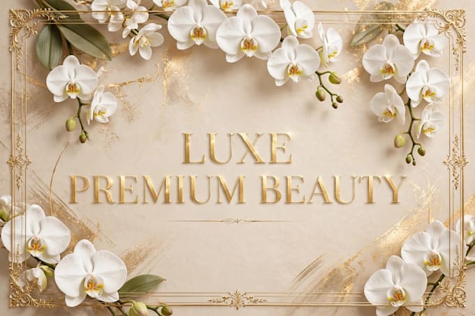 design luxury beauty salon posters, flyers and price list