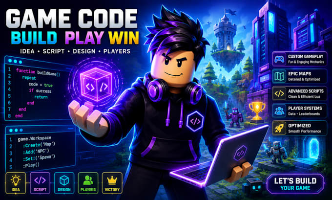 roblox game developer rubox scripter game fix roblox game creation roblox studio