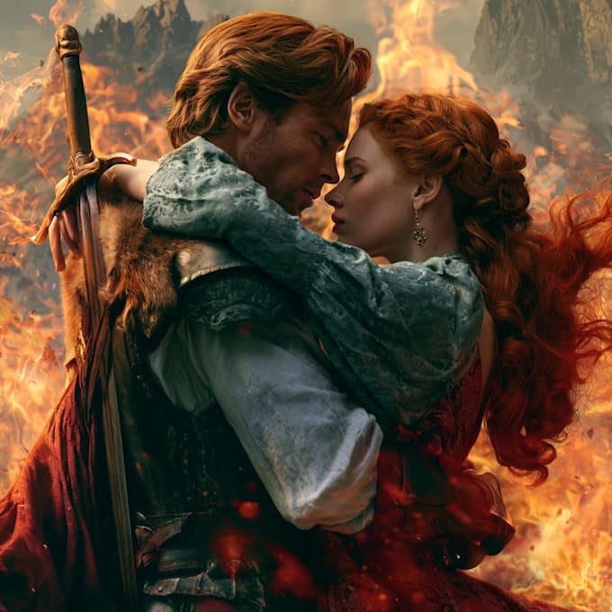 create a romantic book cover that captures love and emotion