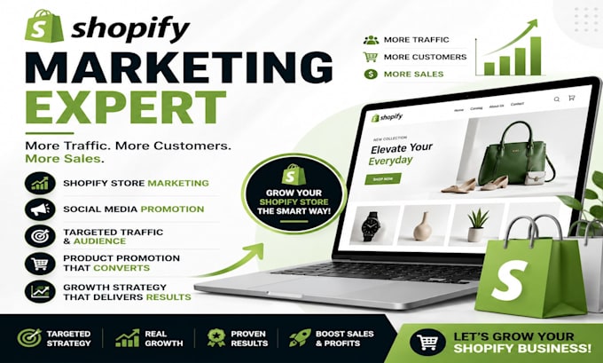 do shopify marketing, shopify seo and fb ads