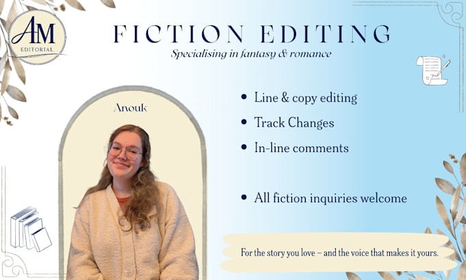 line edit and copy edit your book