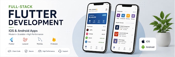 full stack flutter developer
