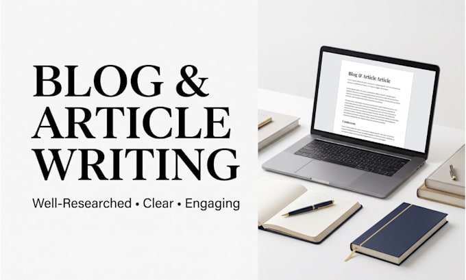 write blog posts and articles
