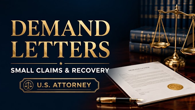 draft a strong final demand letter before small claims court