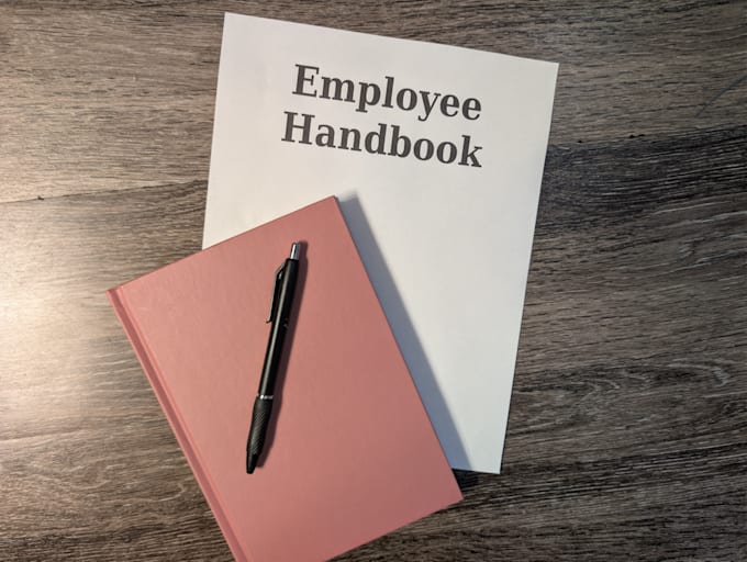 write an employee handbook