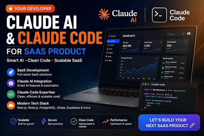 your developer claude ai and claude code for saas product