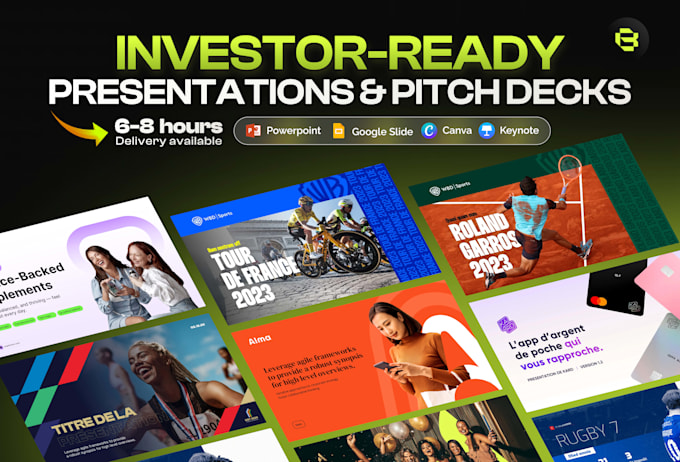 do a professional investor pitch deck and powerpoint presentation