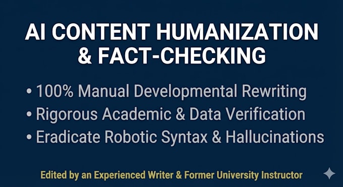rewrite, humanize, and fact check your ai content