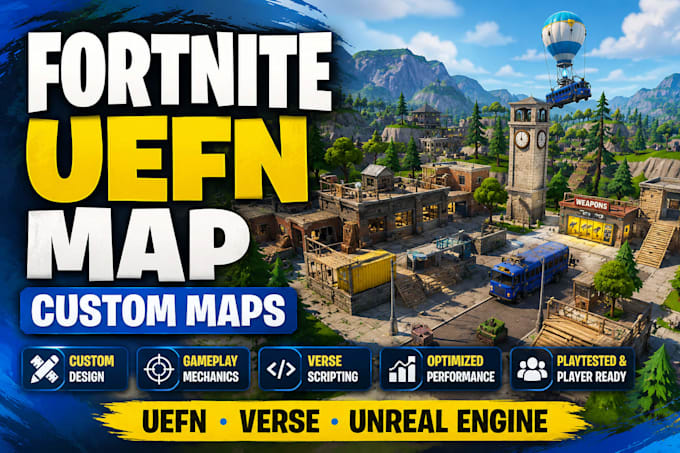 create custom fortnite uefn maps with verse scripting uefn map