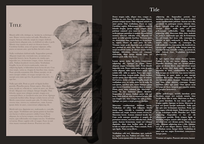 create layouts for magazines or journals
