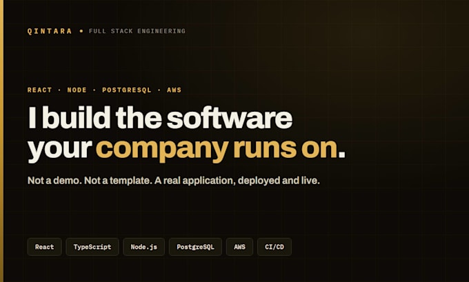 build a custom full stack web app with react, node and postgres