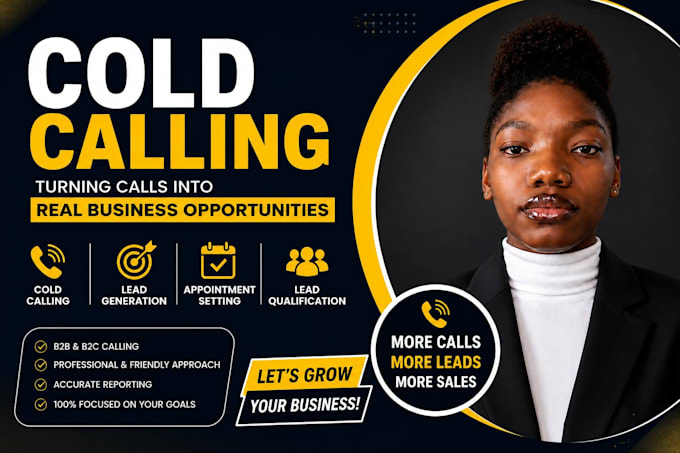 cold calling for real estate, b2b and b2c cold calling