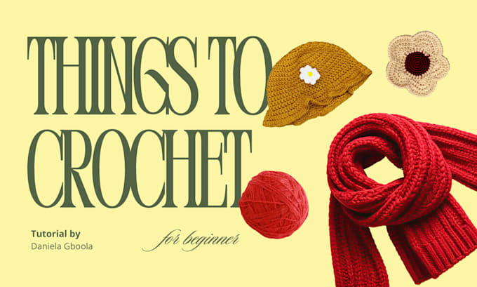 crochet and teach you the process
