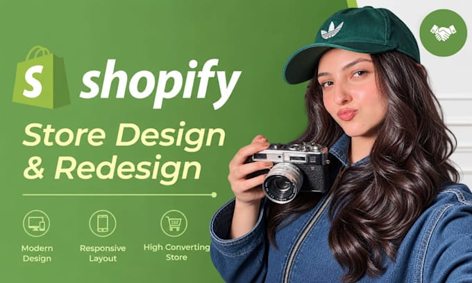 build a profitable shopify or dropshipping store, shopify website