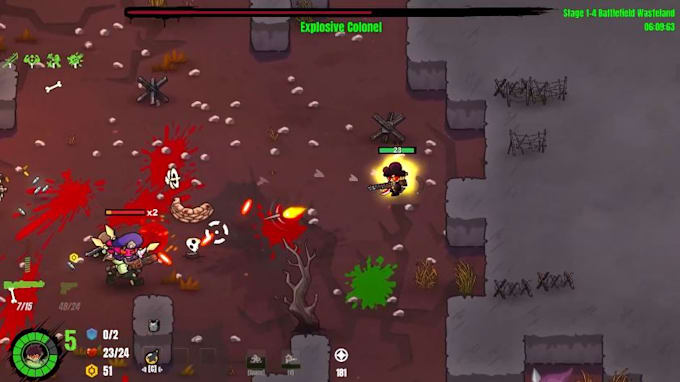 create 2d game, idle clicker game, top down game, multiplayer game in unity