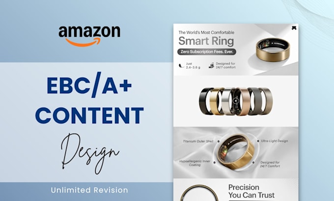 design amazon a plus content and ebc