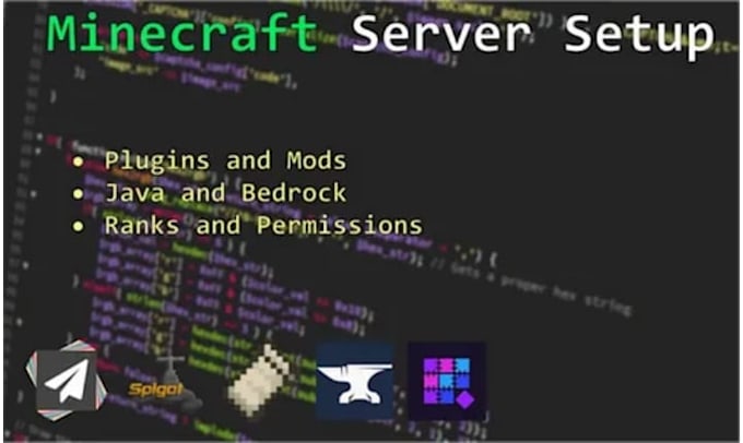 build minecraft server, create plugins, fix bugs, lag and server performance