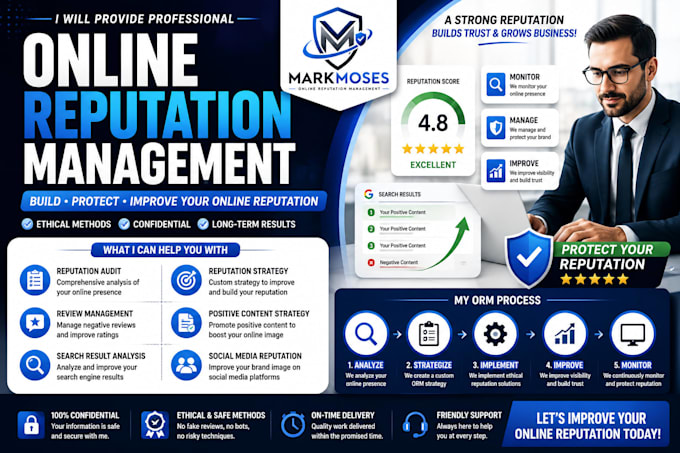 do professional online reputation management ORM services