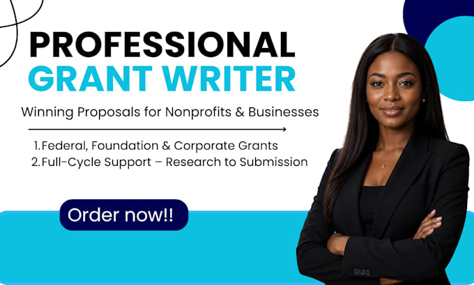 write a professional grant proposal that gets you funded