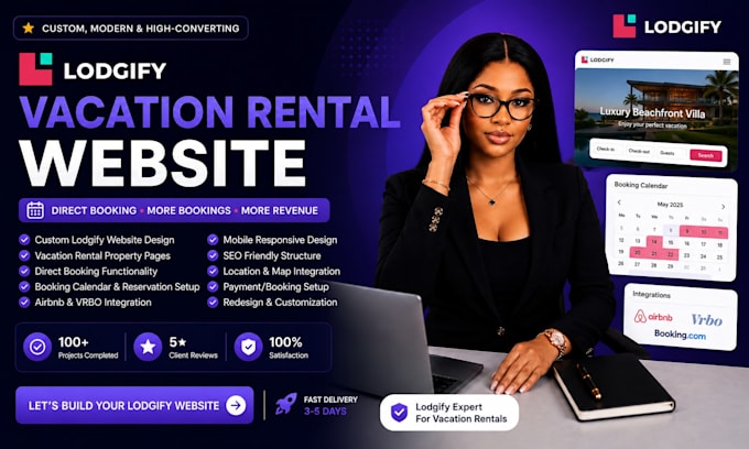 build a lodgify vacation rental website with direct booking