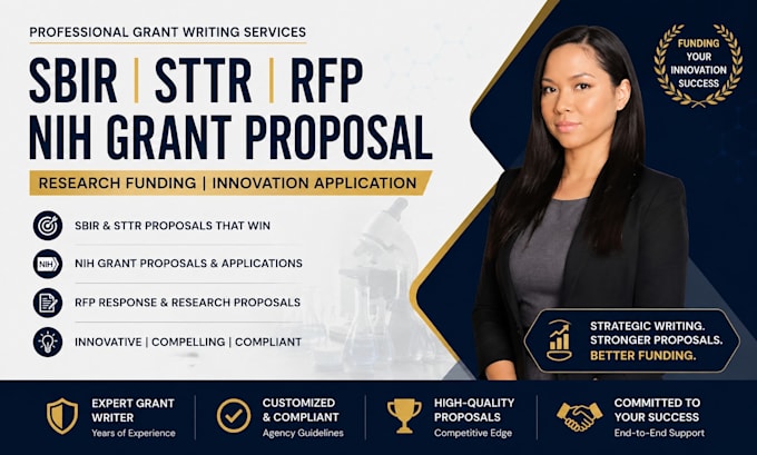 write sbir sttr rfp nih grant proposal research funding innovation application