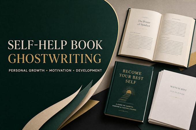 ghostwrite your self help ebook personal development or motivational book