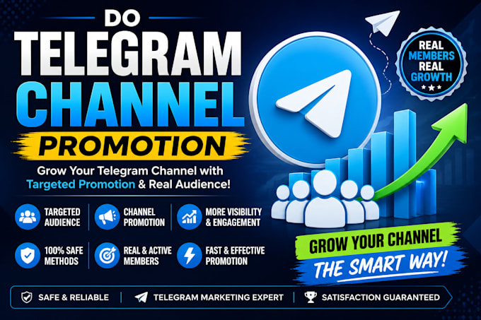 do telegram channel promotion
