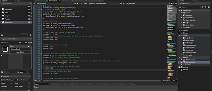 fix bugs and optimize code in your gamemaker project