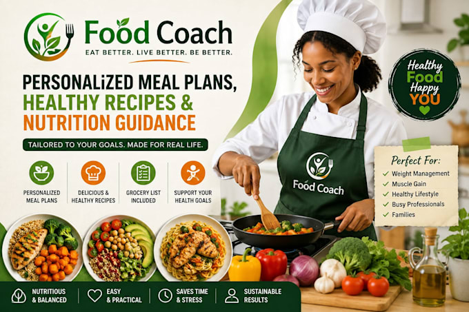 create personalized meal plans, healthy recipes