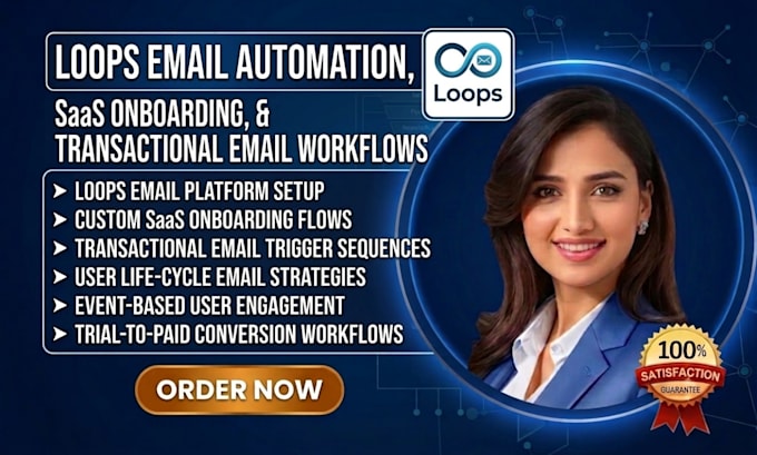 setup loops email automation saas onboarding transactional email workflows