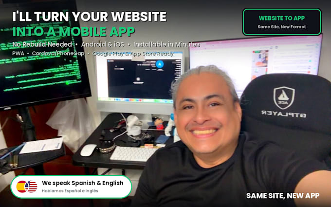 convert your website into a mobile app