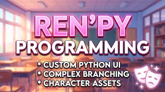 program your renpy visual novel with custom python mechanics