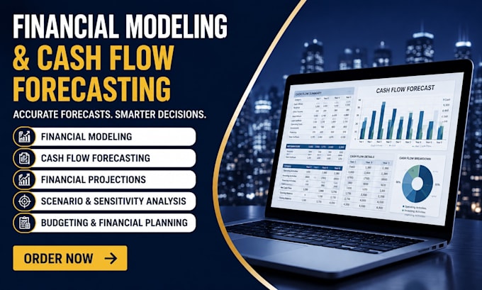 do a startup financial model financial projections cash flow forecast