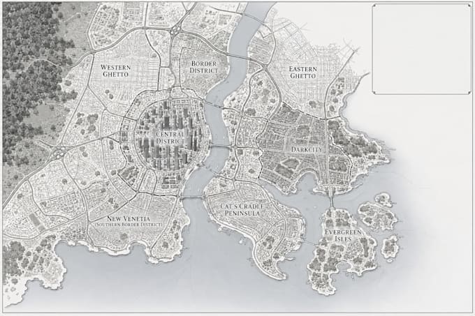 design wayfinding map, visitor map, resort map and park map, navigation map