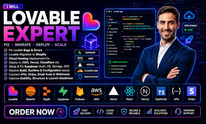 fix lovable app deploy lovable to aws lovable migration lovable supabase vercel