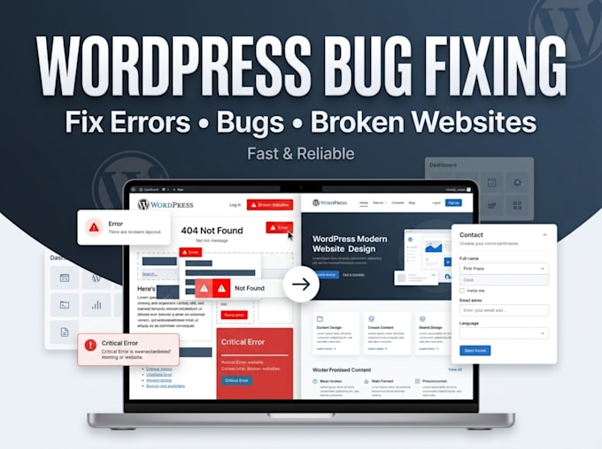 fix wordpress ecommerce website bugs