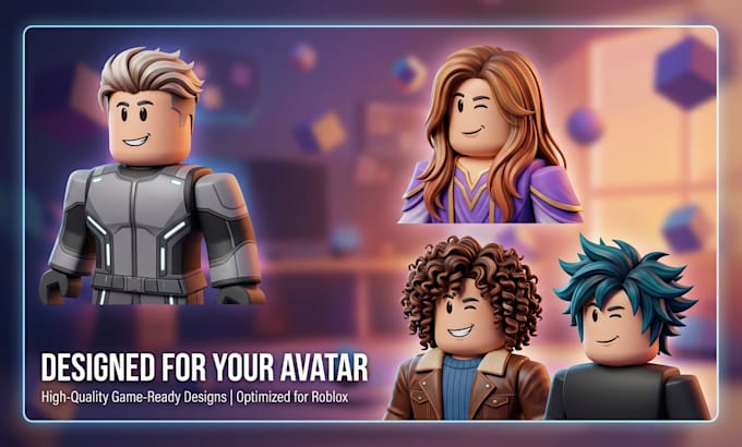 create custom 3d hair for roblox avatars